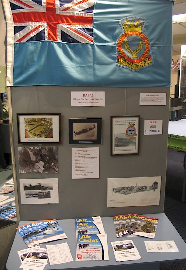 Part of the RAF Air Cadets Displaycreated by 1333 GrangemouthSpitfire Squadron