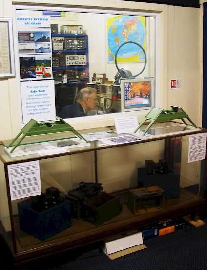 The Radio Room View from within the gallery
